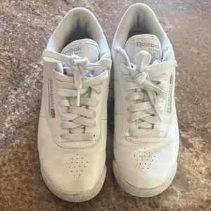 Reebok Men's White Classic Sneakers